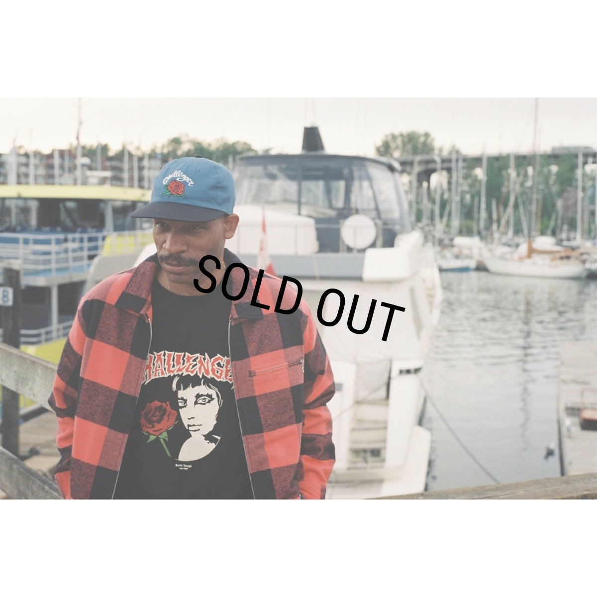 画像5: CHALLENGER/CLASSIC ROSE CAP（BLUE/BLACK）［クラシックローズキャップ-25秋冬］ (5)