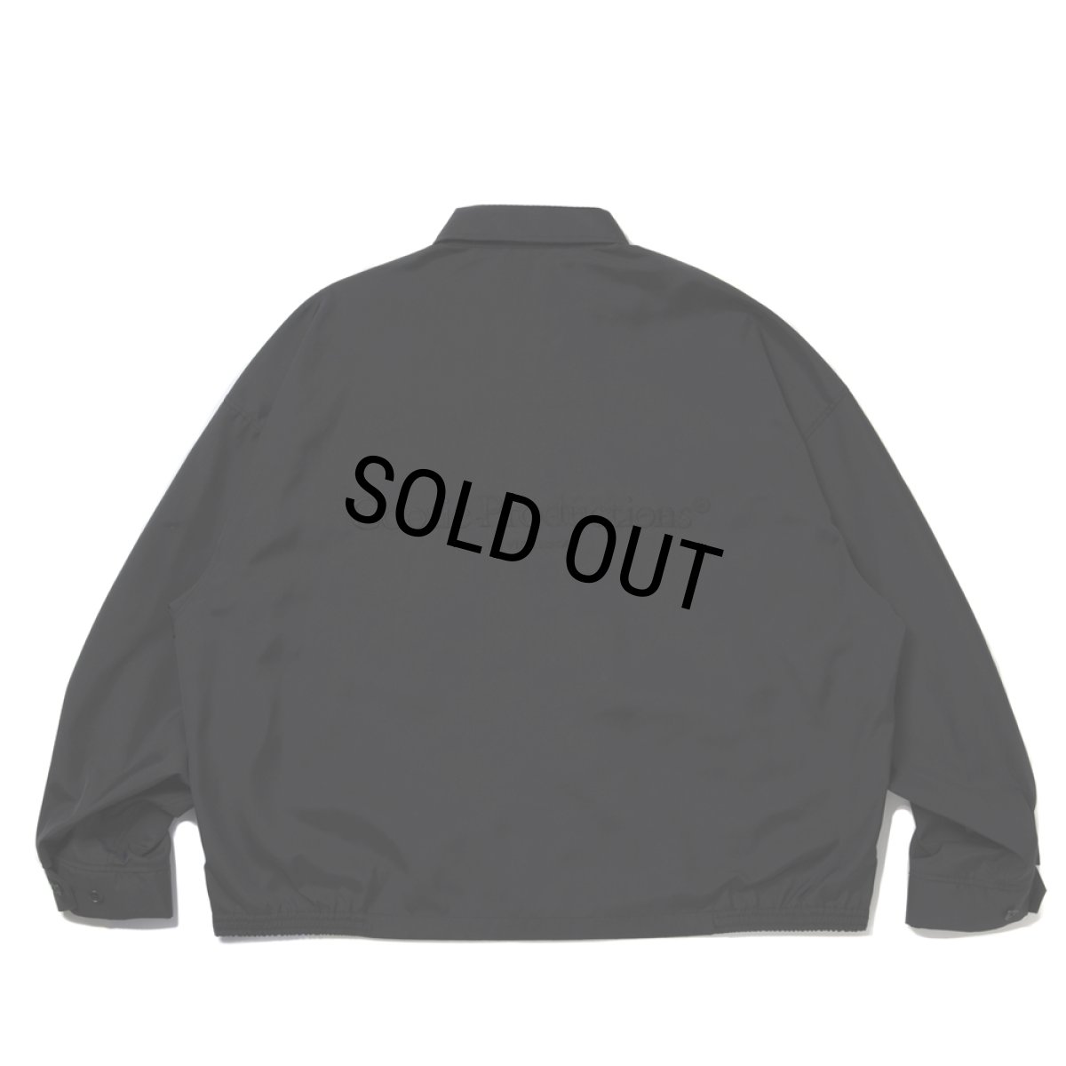 画像2: COOTIE PRODUCTIONS/Polyester Ox Drizzler Jacket（Black）［ポリエステルオックスドリズラーJKT-25秋冬］ (2)
