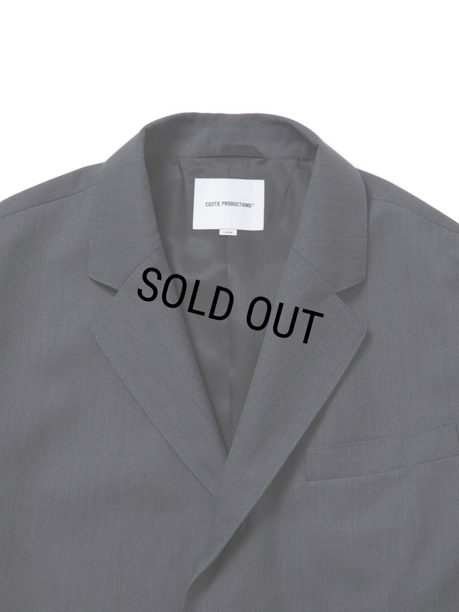 画像3: COOTIE PRODUCTIONS/T/W Saxony Single Breasted Jacket（Gray）［シングルブレステッドJKT-25秋冬］ (3)