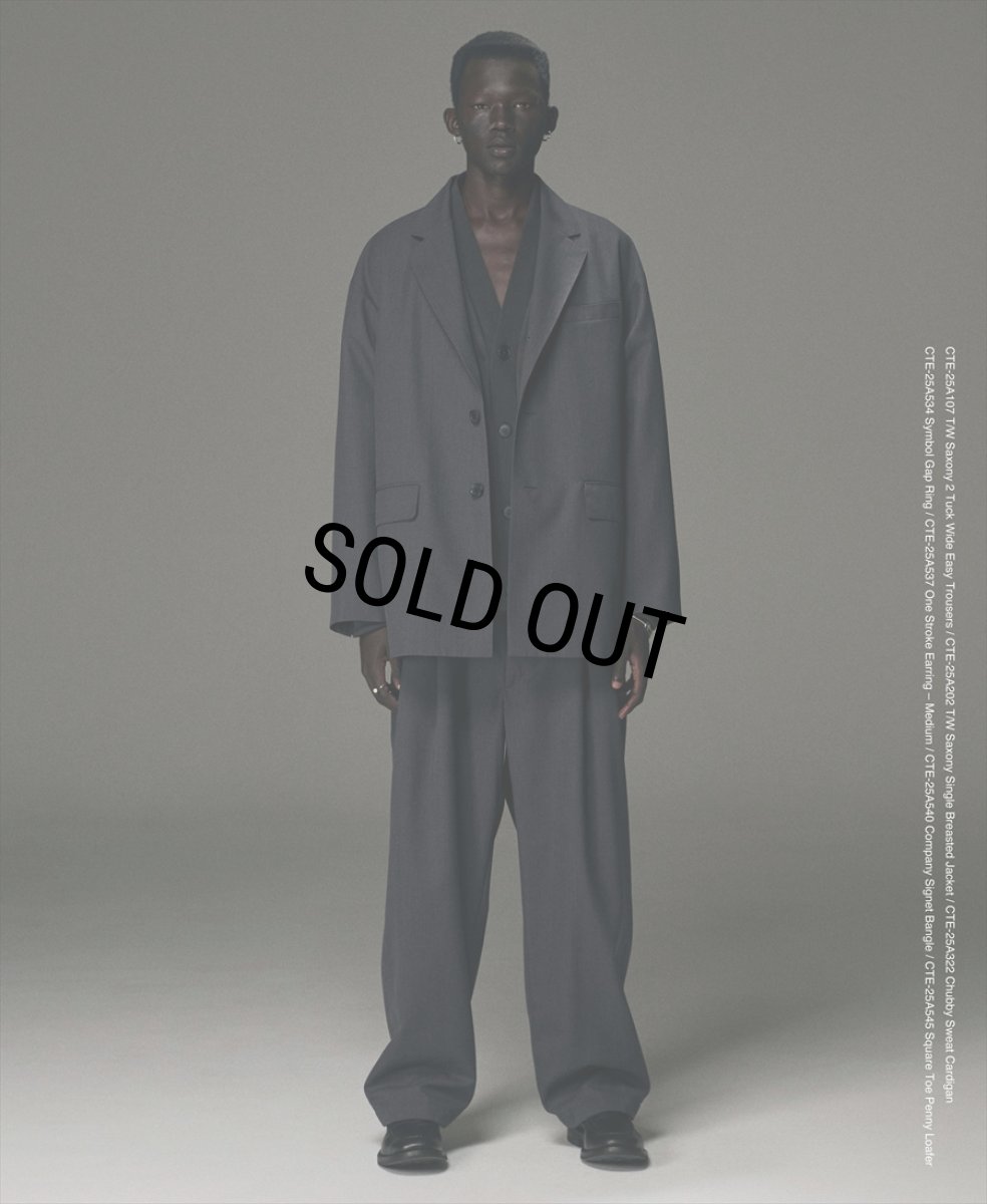 画像8: COOTIE PRODUCTIONS/T/W Saxony Single Breasted Jacket（Gray）［シングルブレステッドJKT-25秋冬］ (8)