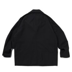 画像2: COOTIE PRODUCTIONS/T/W Saxony Double Breasted Jacket（Black）［ダブルブレステッドJKT-25秋冬］ (2)