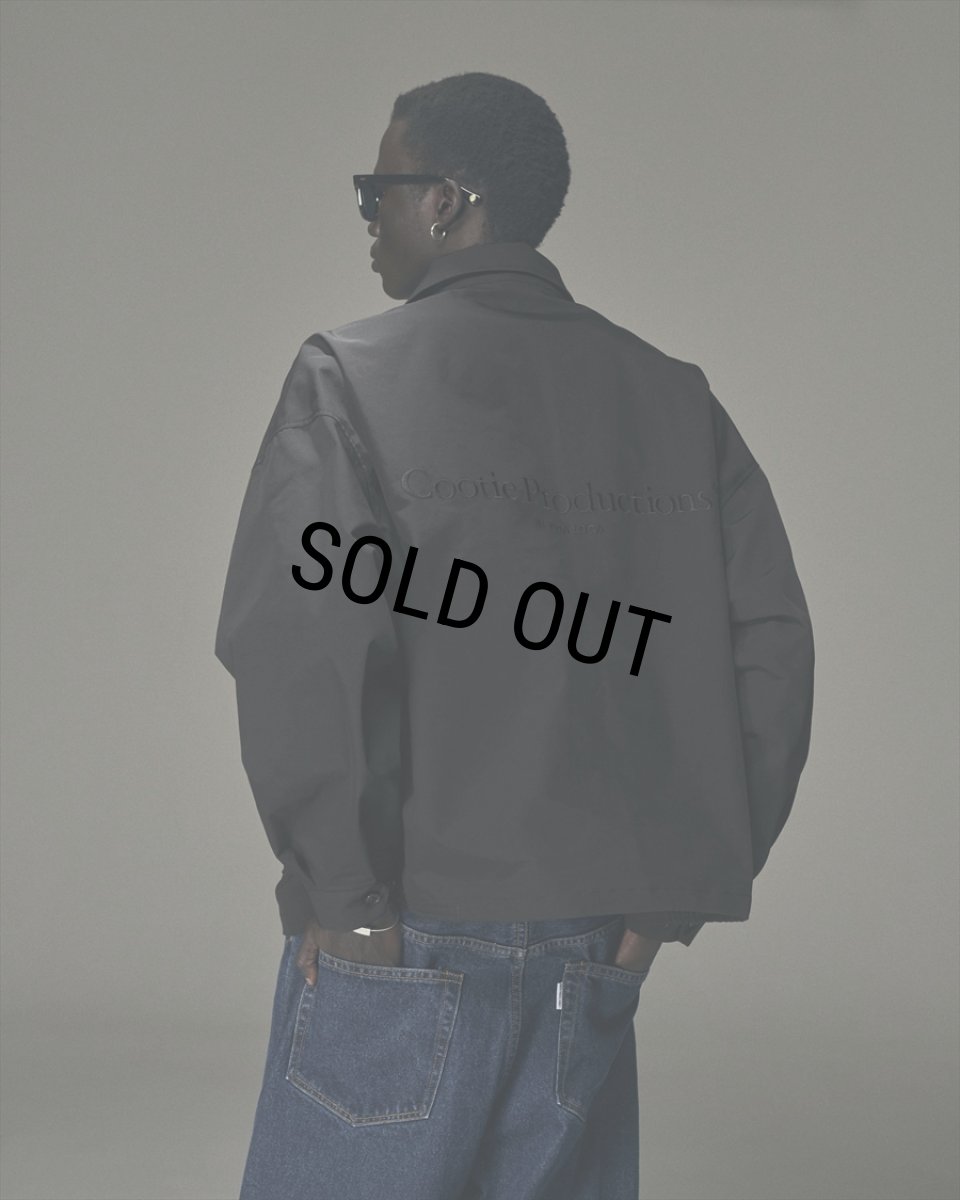 画像8: COOTIE PRODUCTIONS/Polyester Ox Drizzler Jacket（Black）［ポリエステルオックスドリズラーJKT-25秋冬］ (8)
