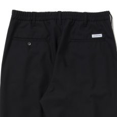 画像4: COOTIE PRODUCTIONS/T/W Saxony 2 Tuck Wide Easy Trousers（Black）［ツータックイージーパンツ-25秋冬］ (4)