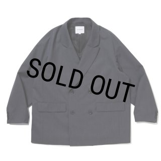 COOTIE PRODUCTIONS/T/W Saxony Double Breasted Jacket（Gray