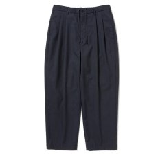 画像1: COOTIE PRODUCTIONS/T/W Saxony 2 Tuck Wide Easy Trousers（Gray）［ツータックイージーパンツ-25秋冬］ (1)