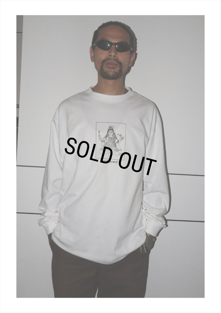 画像5: 【30％OFF】exodus brand/TERPS SIVA L/S T SHIRT（WHITE）［プリント長袖T-25秋冬］ (5)