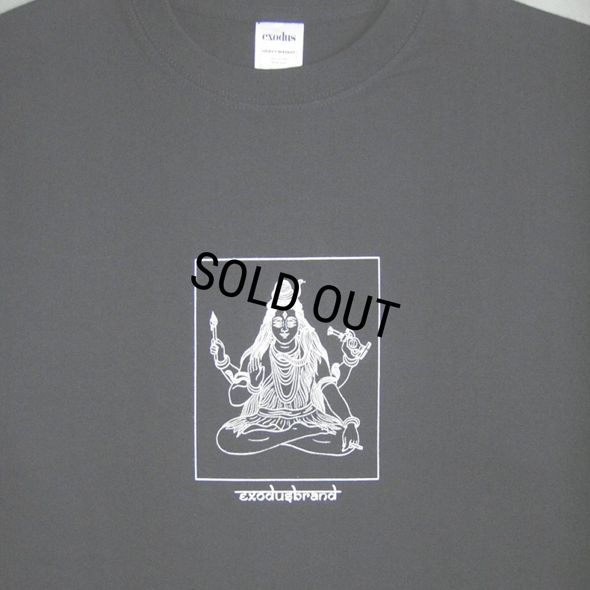 画像2: 【30％OFF】exodus brand/TERPS SIVA L/S T SHIRT（BLACK）［プリント長袖T-25秋冬］ (2)