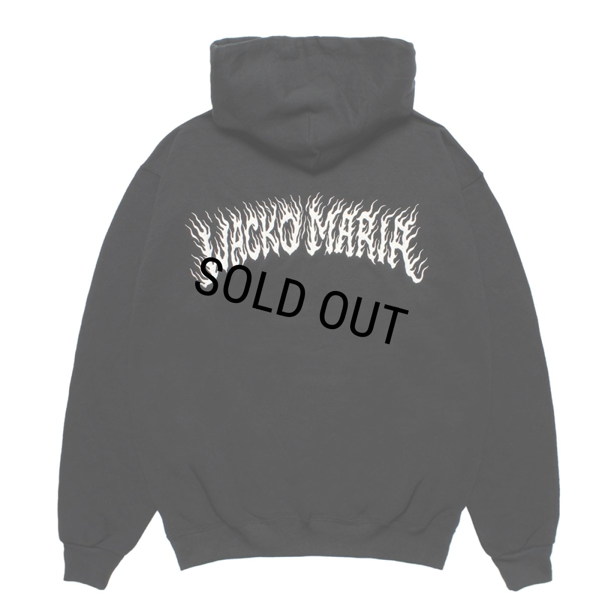 画像2: WACKO MARIA/TIM LEHI / HOODED SWEAT SHIRT（BLACK）［プルオーバーパーカー-25秋冬］ (2)