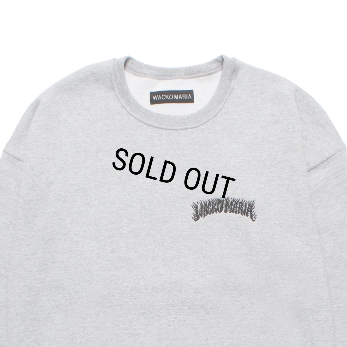 画像3: WACKO MARIA/TIM LEHI / SWEAT SHIRT（GRAY）［クルーネックスウェット-25秋冬］ (3)
