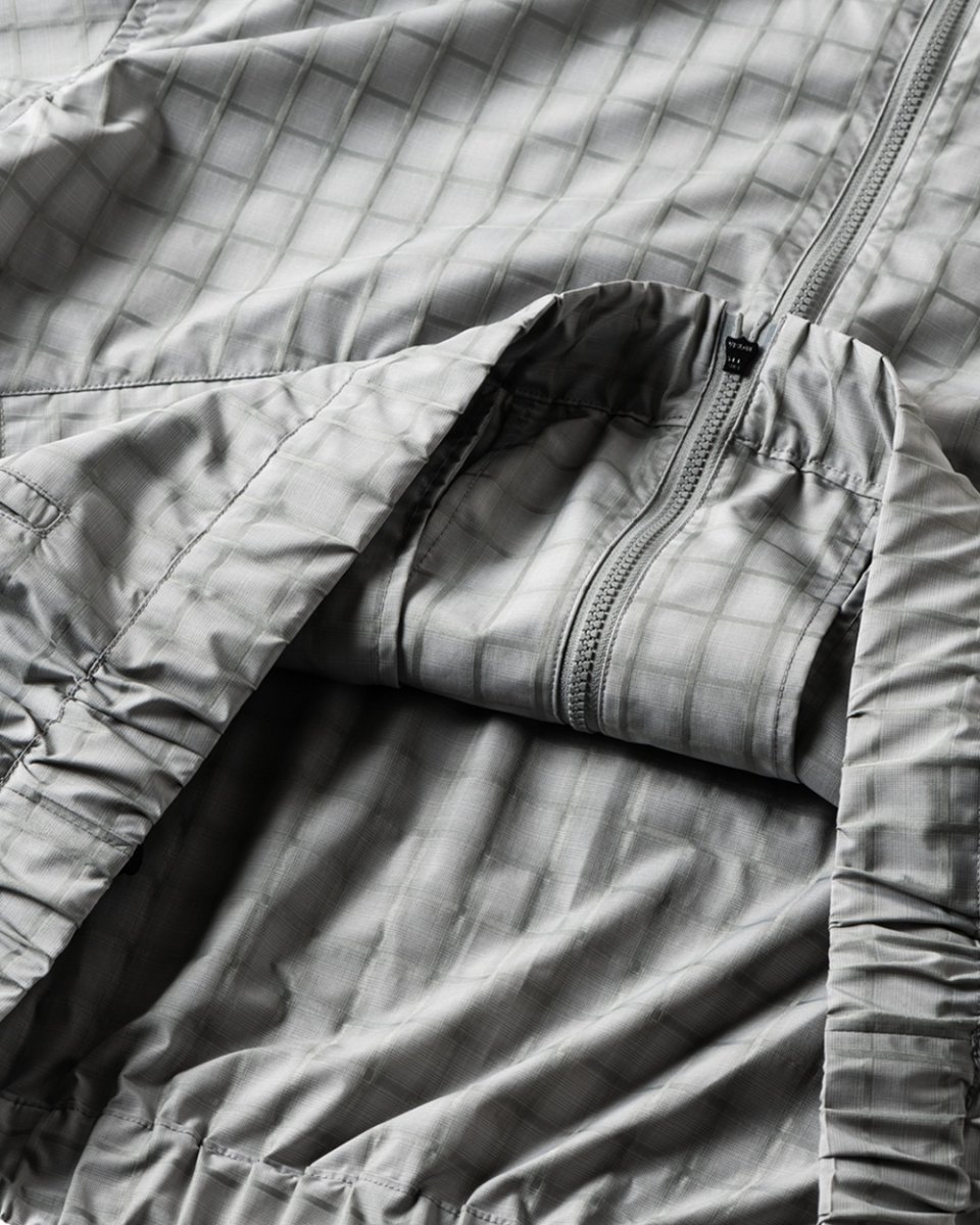 画像9: TIGHTBOOTH/PLAID LIGHT SWING TOP（Grey）［チェックライトスウィングトップ-25秋冬］ (9)