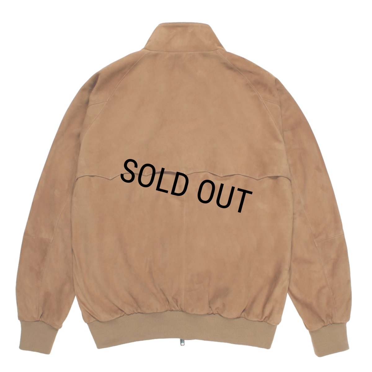 画像2: WACKO MARIA/BARACUTA / SUEDE G9 HARRINGTON JACKET（BEIGE）［スウェードG9ハリントンJKT-25秋冬］ (2)