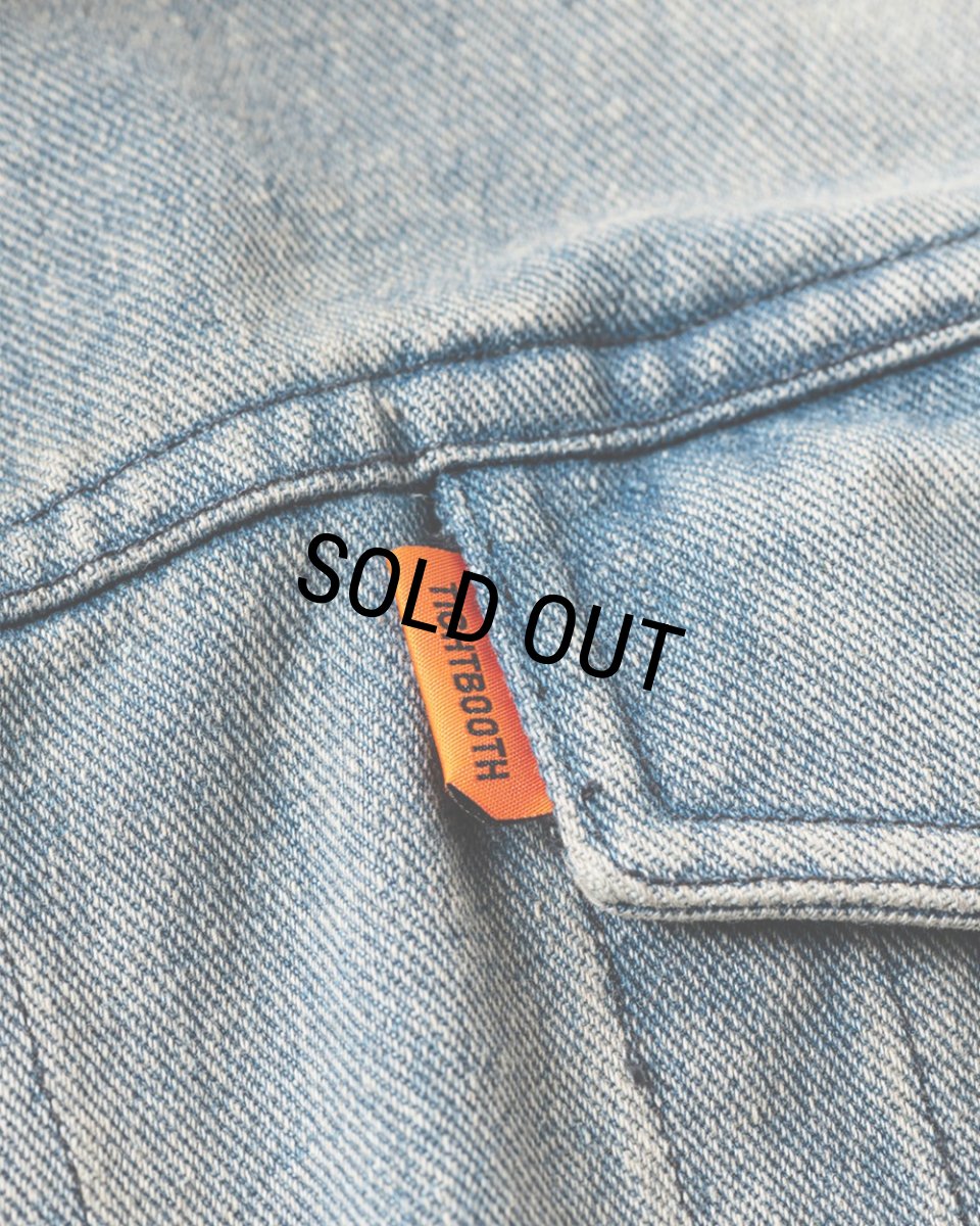 画像4: 【30%OFF】TIGHTBOOTH/DENIM JACKET（Blue）［デニムJKT-25秋冬］ (4)