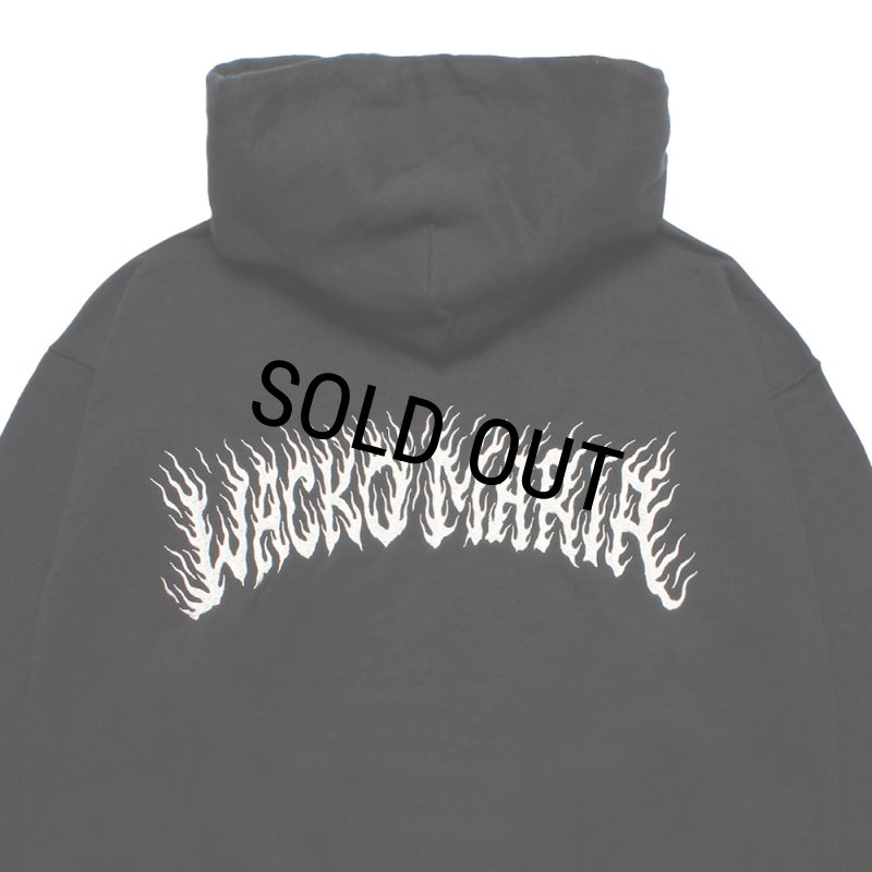 WACKO MARIA/TIM LEHI / HOODED SWEAT SHIRT（BLACK）［プルオーバー