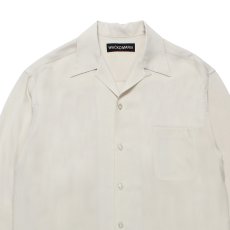 画像3: WACKO MARIA/TIM LEHI / 50'S OPEN COLLAR SHIRT（IVORY）［50'Sオープンカラーシャツ-25秋冬］ (3)