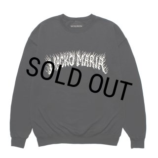 WACKO MARIA/TIM LEHI / SWEAT SHIRT（BLACK）［クルーネック