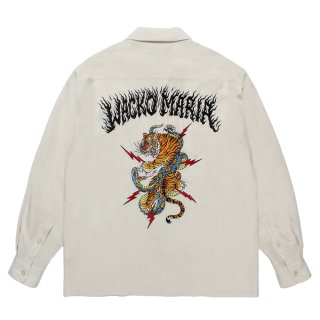 WACKO MARIA/TIM LEHI / 50'S OPEN COLLAR SHIRT（IVORY）［50'S