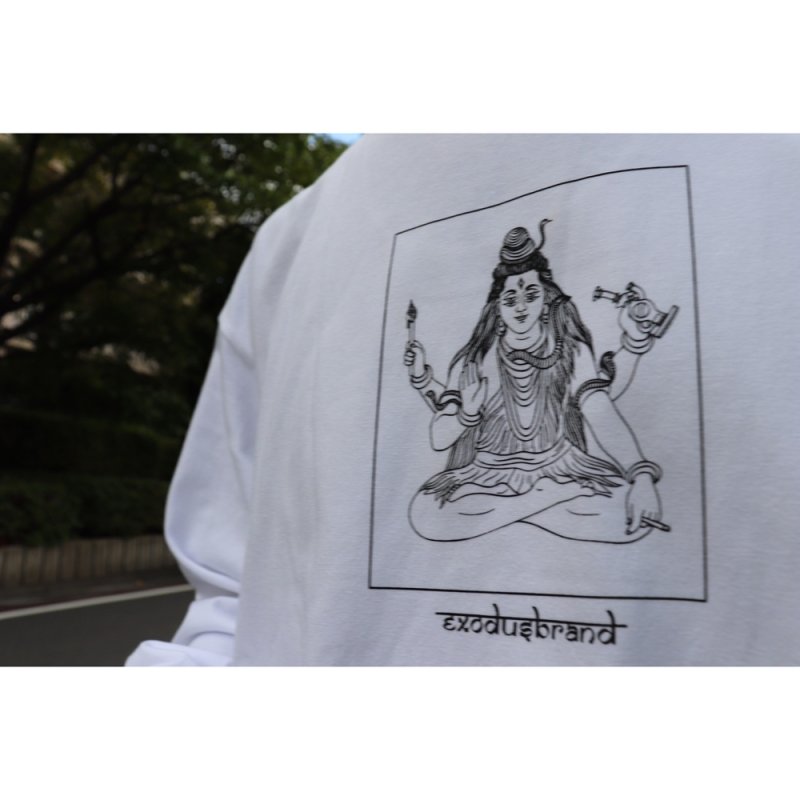 画像3: exodus/TERPS SIVA L/S T SHIRT（WHITE）［プリント長袖T-25秋冬］