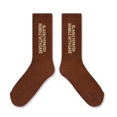 画像3: BlackEyePatch/HWC SOCKS（BROWN） (3)