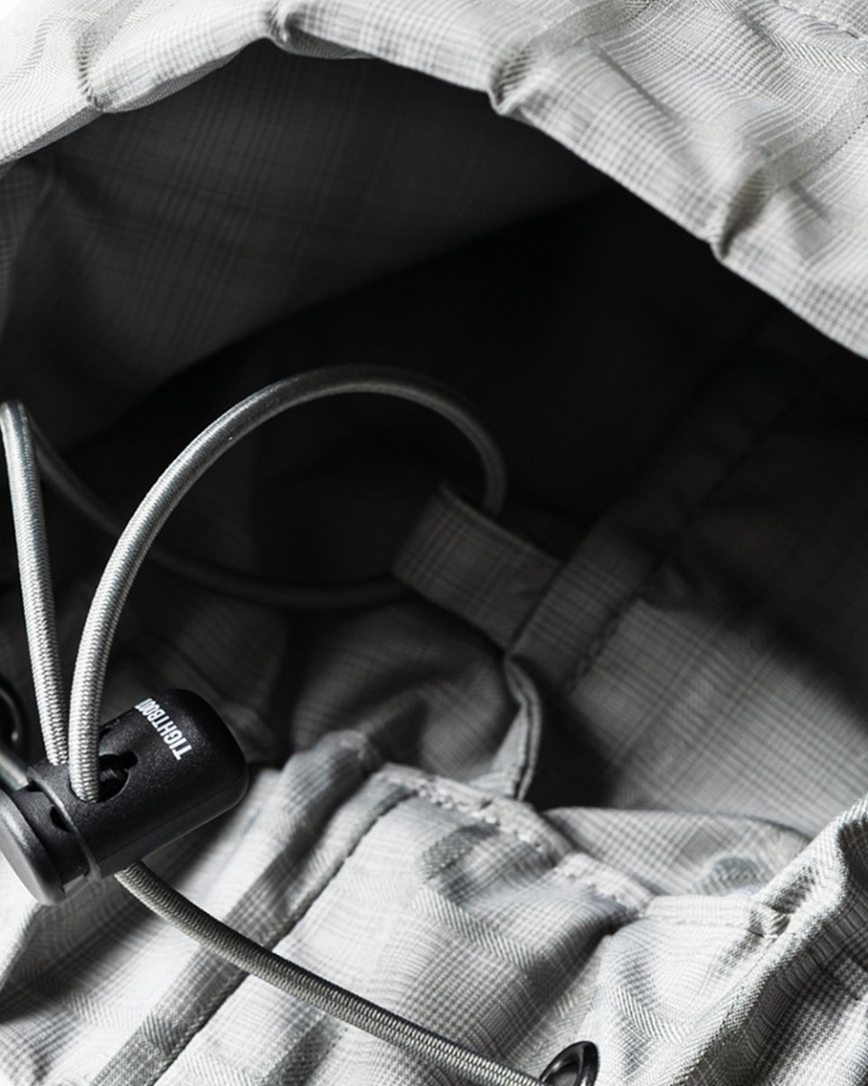 画像8: TIGHTBOOTH/PLAID LIGHT SWING TOP（Grey）［チェックライトスウィングトップ-25秋冬］ (8)