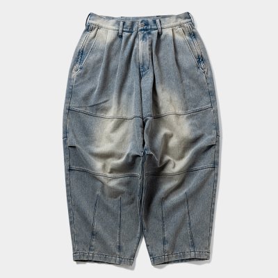 画像1: TIGHTBOOTH/DENIM BALLOON PANTS（Blue）［デニムバルーンパンツ-25秋冬］