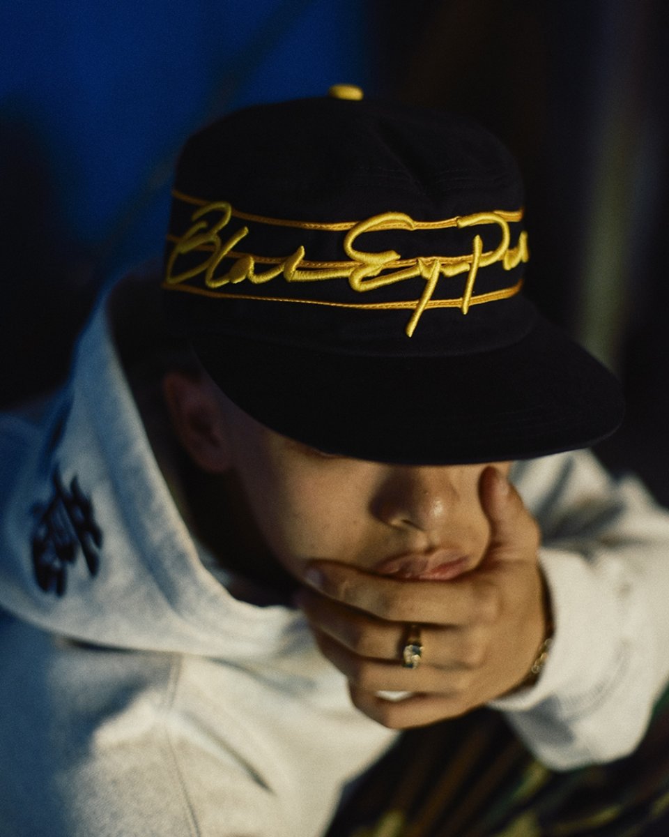 画像3: BlackEyePatch/AUTOGRAPH LOGO PILLBOX CAP（BLACK） (3)