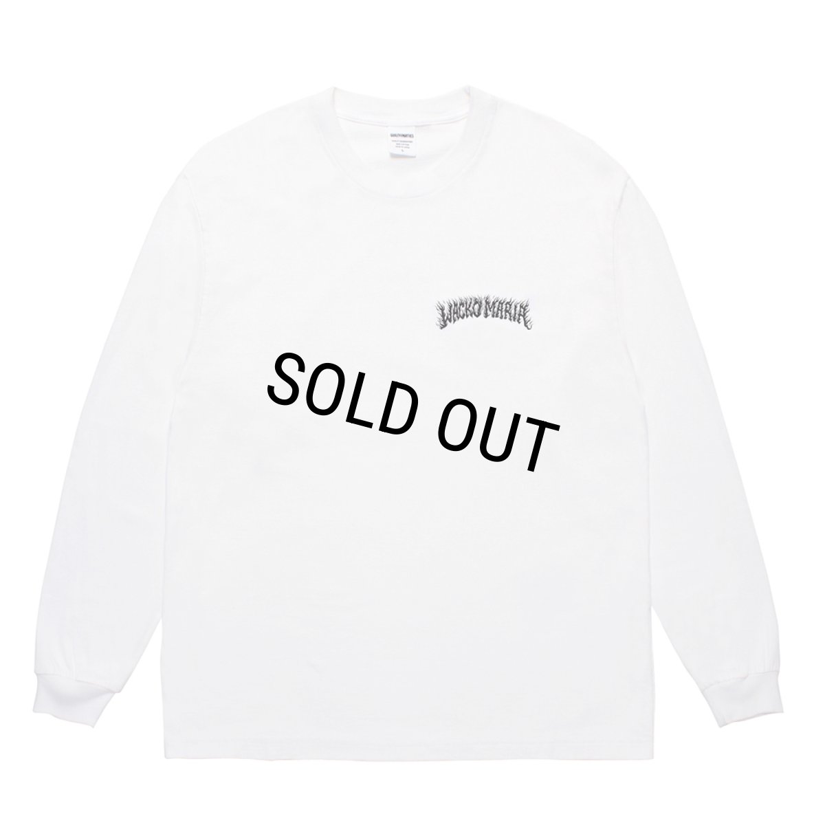 画像2: WACKO MARIA/TIM LEHI / WASHED HEAVY WEIGHT LONG SLEEVE T-SHIRT（WHITE）［プリント長袖T-25秋冬］ (2)