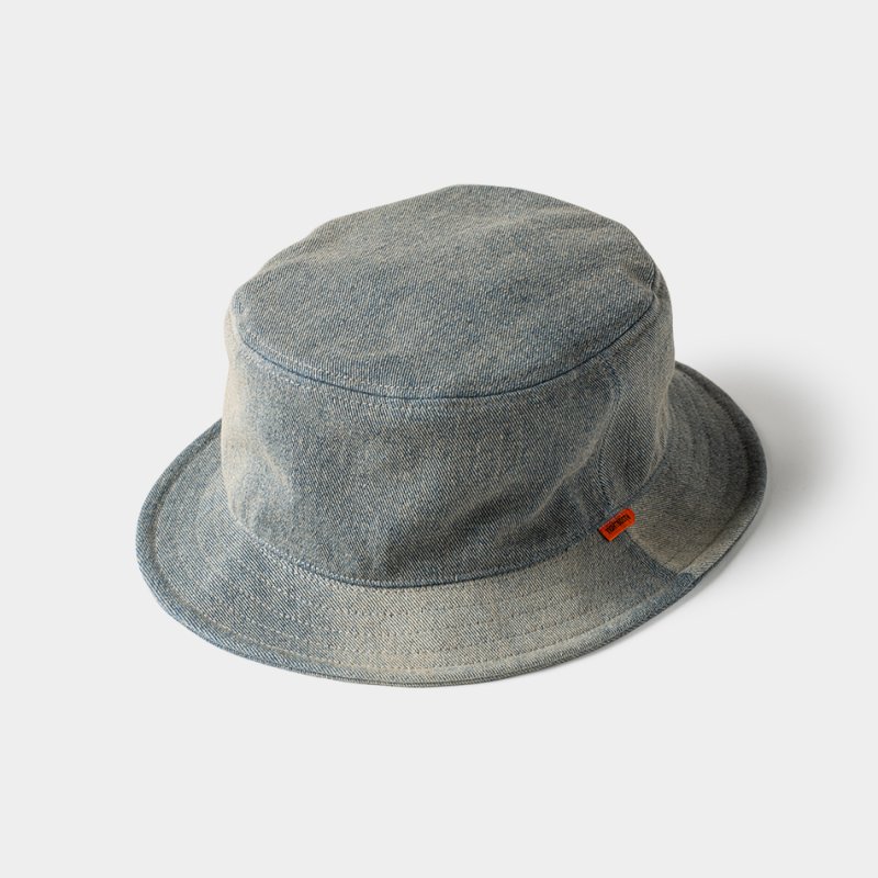 画像1: TIGHTBOOTH/DENIM BUCKET HAT（Blue）［デニムバケットハット-25秋冬］