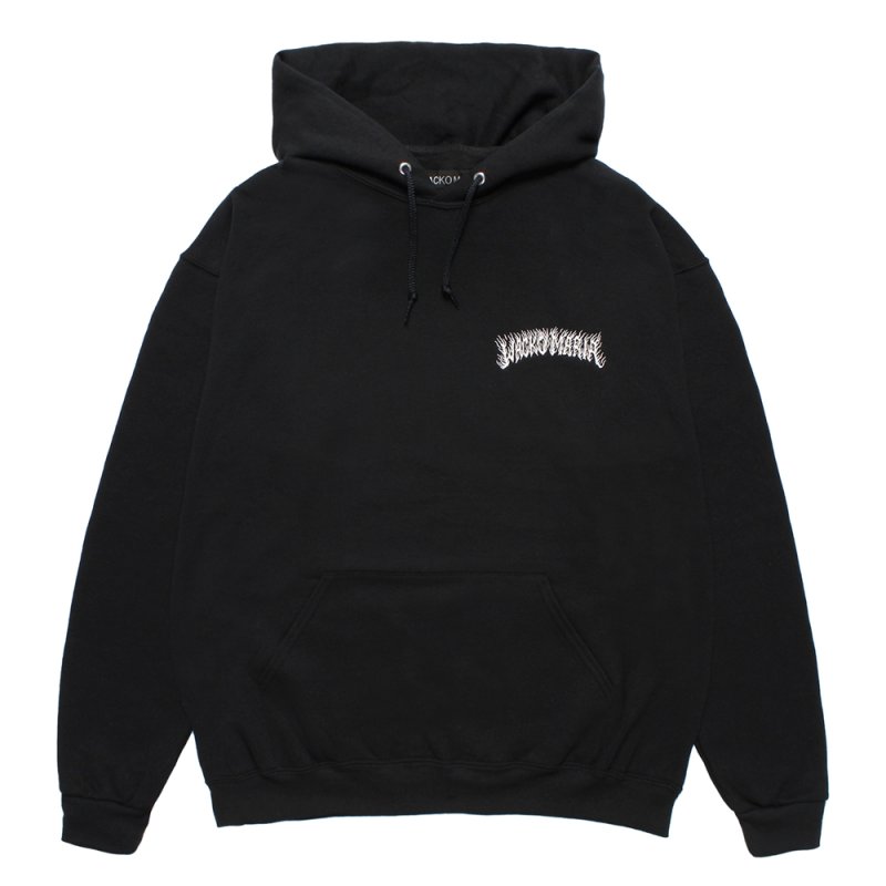 画像1: WACKO MARIA/TIM LEHI / HOODED SWEAT SHIRT（BLACK）［プルオーバーパーカー-25秋冬］
