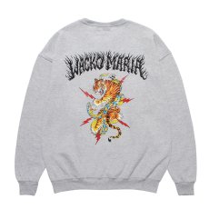 画像1: WACKO MARIA/TIM LEHI / SWEAT SHIRT（GRAY）［クルーネックスウェット-25秋冬］ (1)