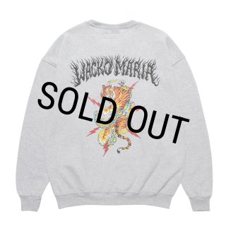 WACKO MARIA/TIM LEHI / SWEAT SHIRT（GRAY）［クルーネックスウェット