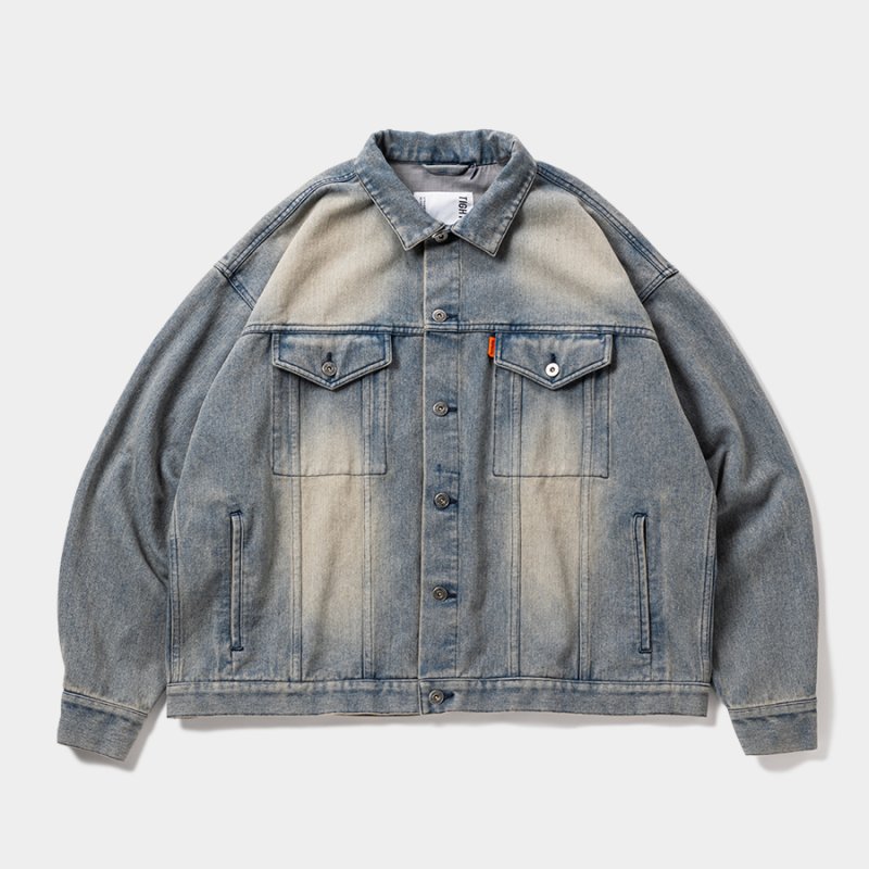 画像1: TIGHTBOOTH/DENIM JACKET（Blue）［デニムJKT-25秋冬］