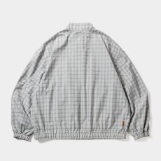 画像2: TIGHTBOOTH/PLAID LIGHT SWING TOP（Grey）［チェックライトスウィングトップ-25秋冬］ (2)