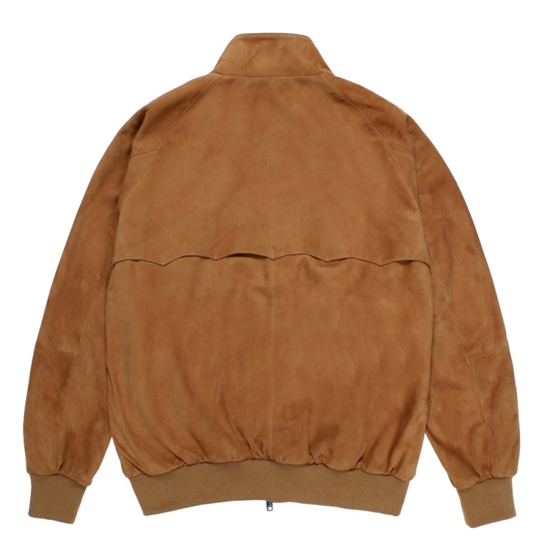 画像2: WACKO MARIA/BARACUTA / SUEDE G9 HARRINGTON JACKET（BEIGE）［スウェードG9ハリントンJKT-25秋冬］