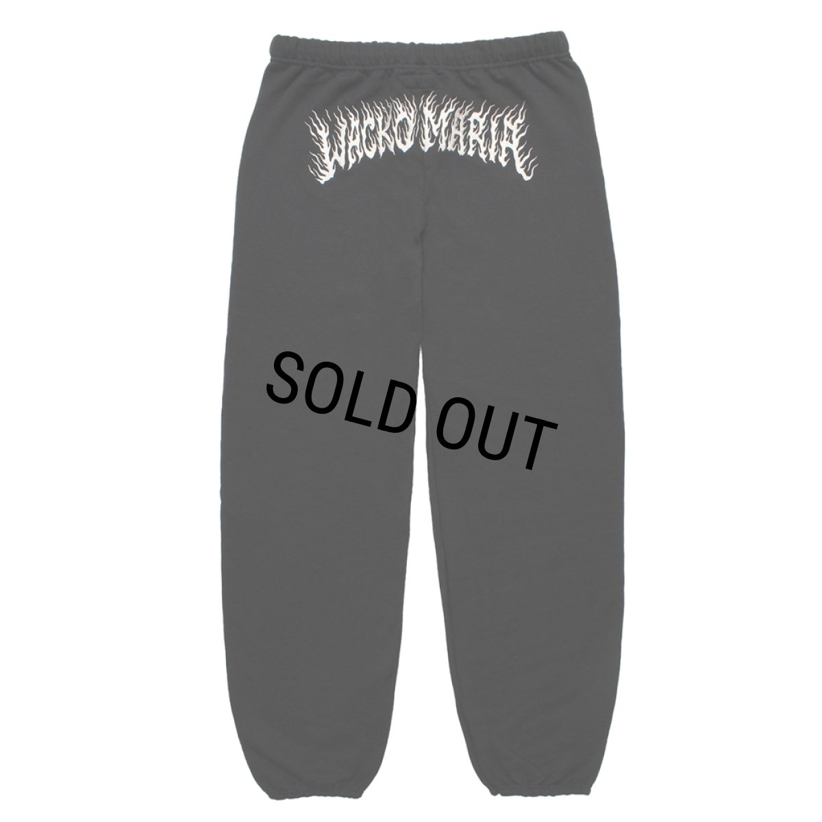 画像2: WACKO MARIA/TIM LEHI / SWEAT PANTS（BLACK）［スウェットパンツ-25秋冬］ (2)