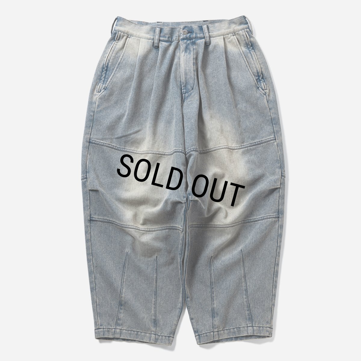 画像1: 【20%OFF】TIGHTBOOTH/DENIM BALLOON PANTS（Blue）［デニムバルーンパンツ-25秋冬］ (1)