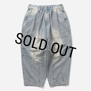 20%OFF】TIGHTBOOTH/DENIM BALLOON PANTS（Blue）［デニムバルーン
