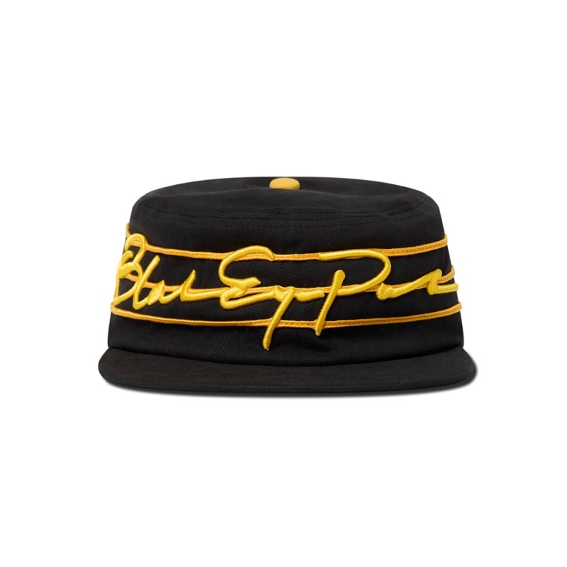 画像1: BlackEyePatch/AUTOGRAPH LOGO PILLBOX CAP（BLACK）