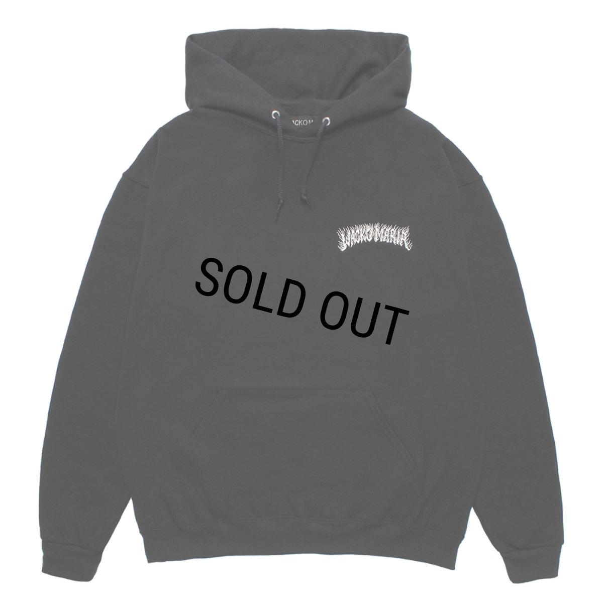 画像1: WACKO MARIA/TIM LEHI / HOODED SWEAT SHIRT（BLACK）［プルオーバーパーカー-25秋冬］ (1)