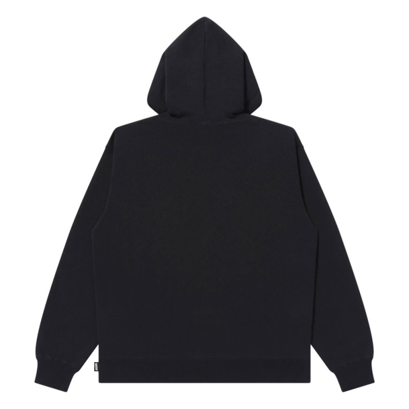 画像2: BlackEyePatch/STACKED OE LOGO ZIP HOODIE（BLACK）
