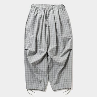 TIGHTBOOTH/PLAID LIGHT BALLOON PANTS（Grey）［チェックライト