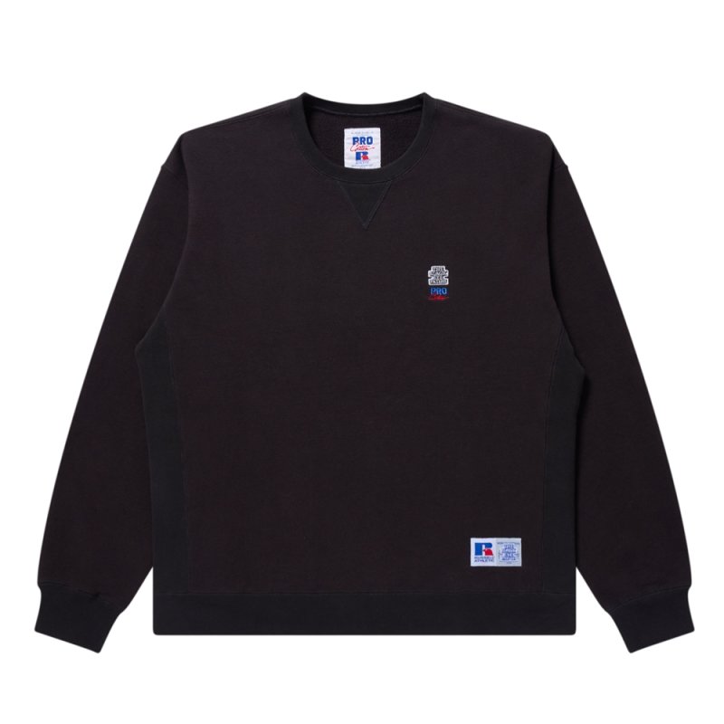 画像1: BlackEyePatch/SMALL OG "PRO COTTON" CREWNECK SWEAT（BLACK）