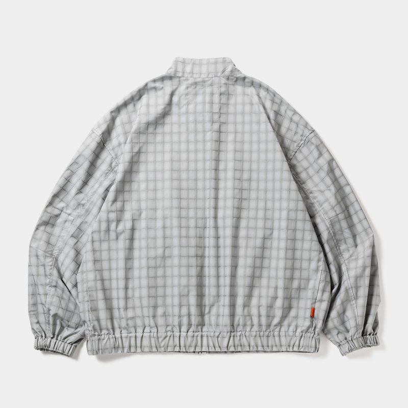 画像2: TIGHTBOOTH/PLAID LIGHT SWING TOP（Grey）［チェックライトスウィングトップ-25秋冬］