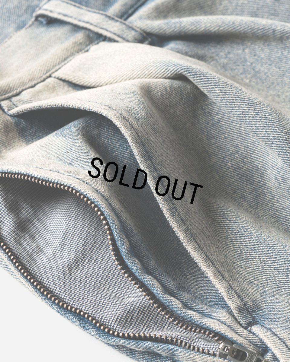 画像6: 【20%OFF】TIGHTBOOTH/DENIM BALLOON PANTS（Blue）［デニムバルーンパンツ-25秋冬］ (6)