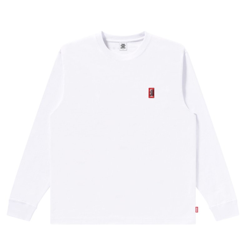 画像1: BlackEyePatch/SMALL HWC L/S TEE（WHITE）