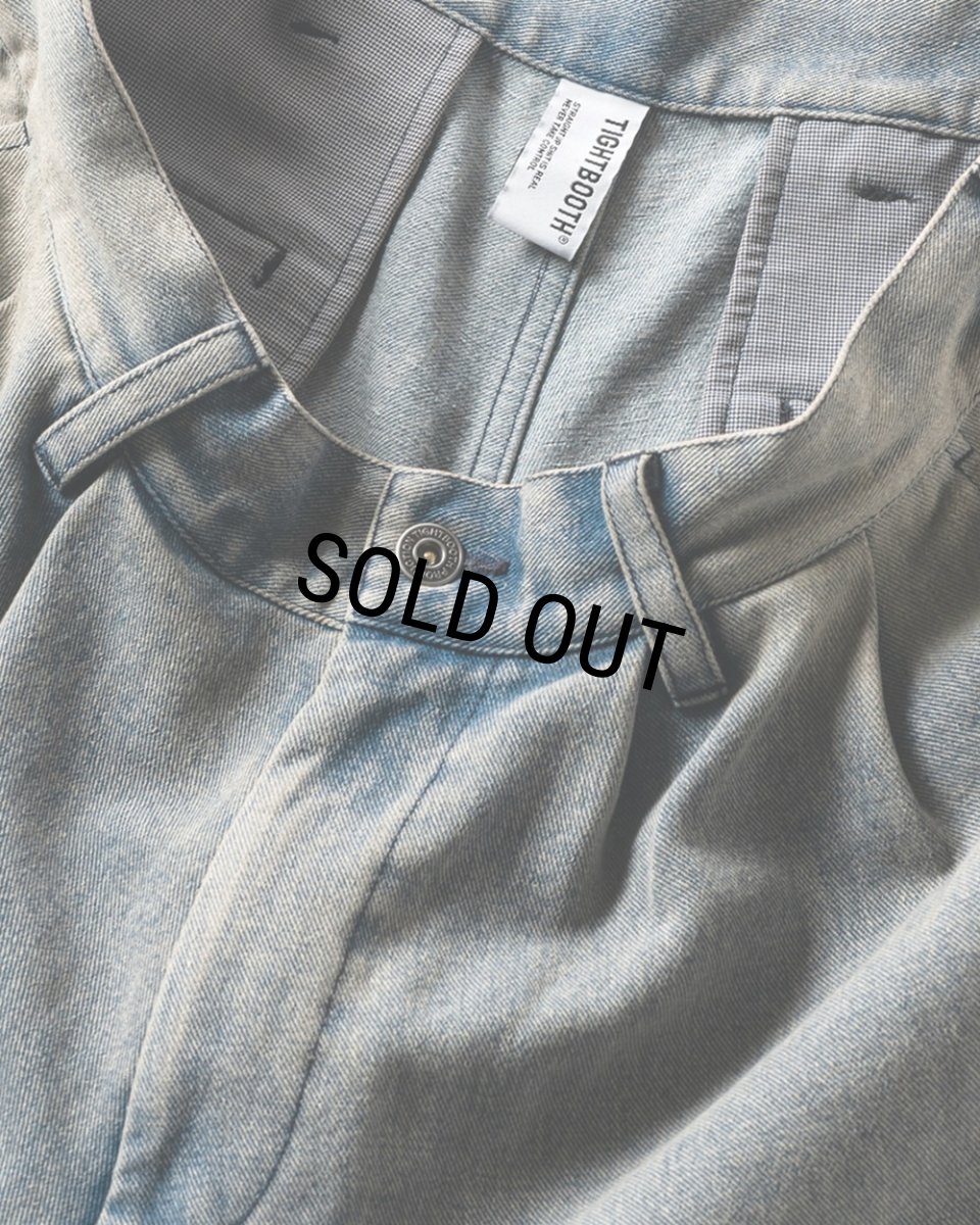 画像4: 【20%OFF】TIGHTBOOTH/DENIM BALLOON PANTS（Blue）［デニムバルーンパンツ-25秋冬］ (4)