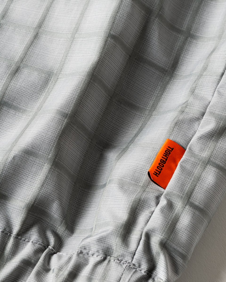 画像10: TIGHTBOOTH/PLAID LIGHT SWING TOP（Grey）［チェックライトスウィングトップ-25秋冬］ (10)