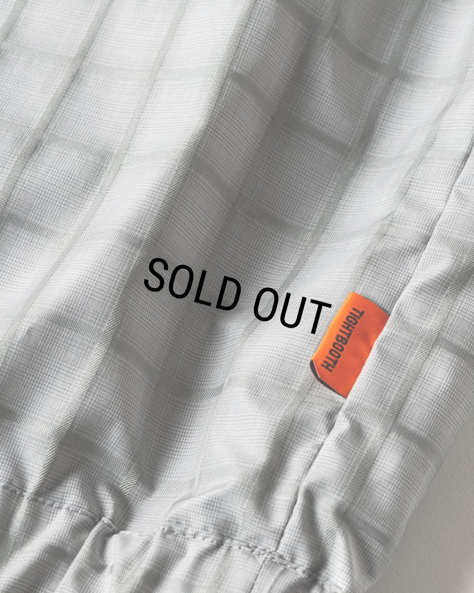 画像10: TIGHTBOOTH/PLAID LIGHT SWING TOP（Grey）［チェックライトスウィングトップ-25秋冬］ (10)