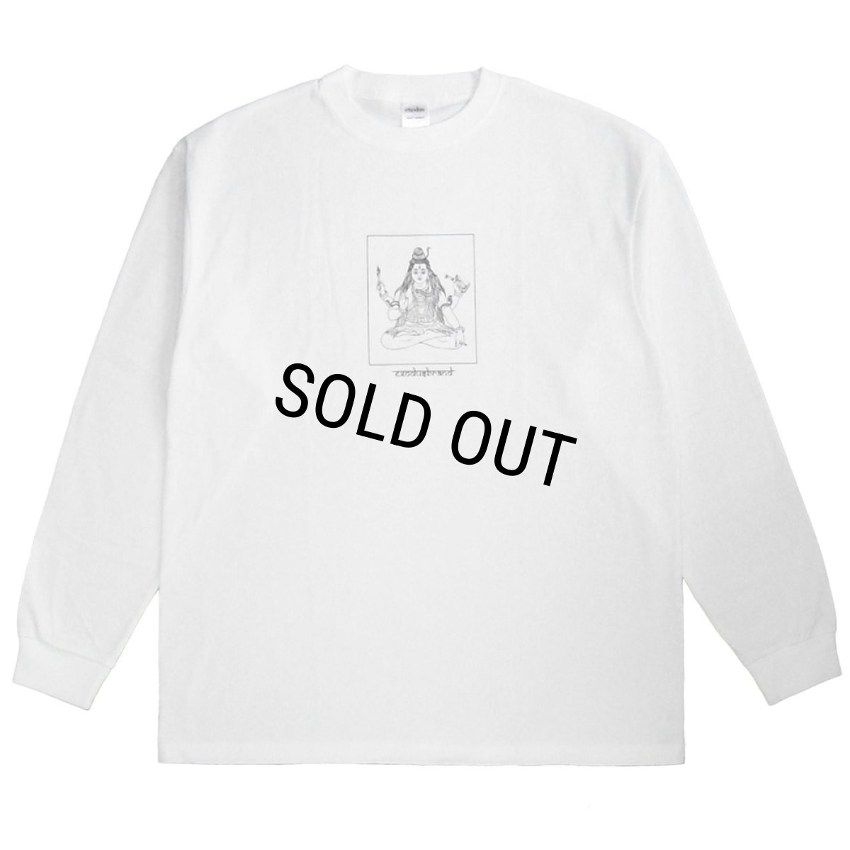画像1: 【30％OFF】exodus brand/TERPS SIVA L/S T SHIRT（WHITE）［プリント長袖T-25秋冬］ (1)