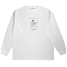 画像1: exodus/TERPS SIVA L/S T SHIRT（WHITE）［プリント長袖T-25秋冬］ (1)