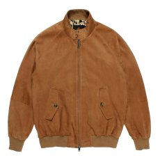 画像1: WACKO MARIA/BARACUTA / SUEDE G9 HARRINGTON JACKET（BEIGE）［スウェードG9ハリントンJKT-25秋冬］ (1)